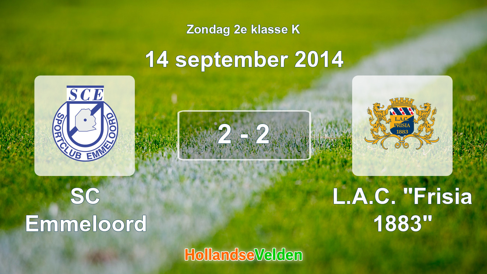 Gespeelde wedstrijd: SC Emmeloord - L.A.C. 