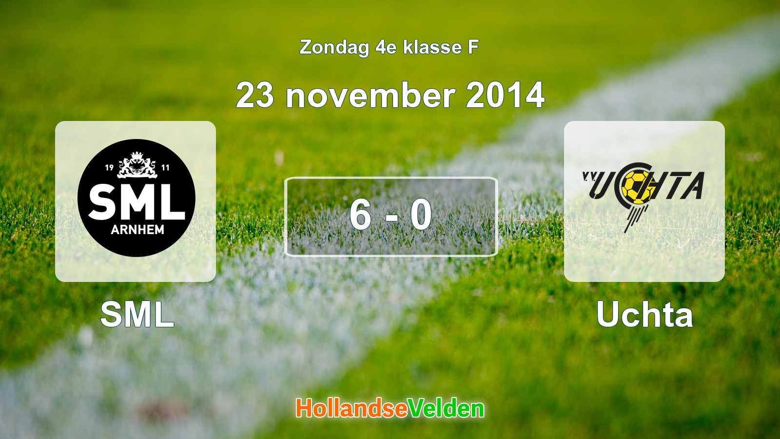 Gespeelde wedstrijd: SML - Uchta 6 - 0 (23 november 2014)