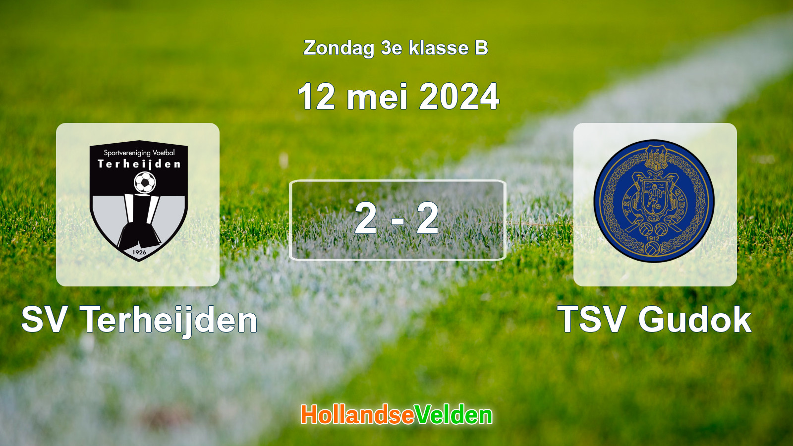 Gespeelde wedstrijd: SV Terheijden - TSV Gudok 2 - 2 (12 mei 2024)