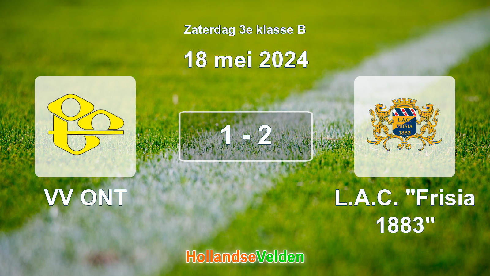 Gespeelde wedstrijd: VV ONT - L.A.C. 