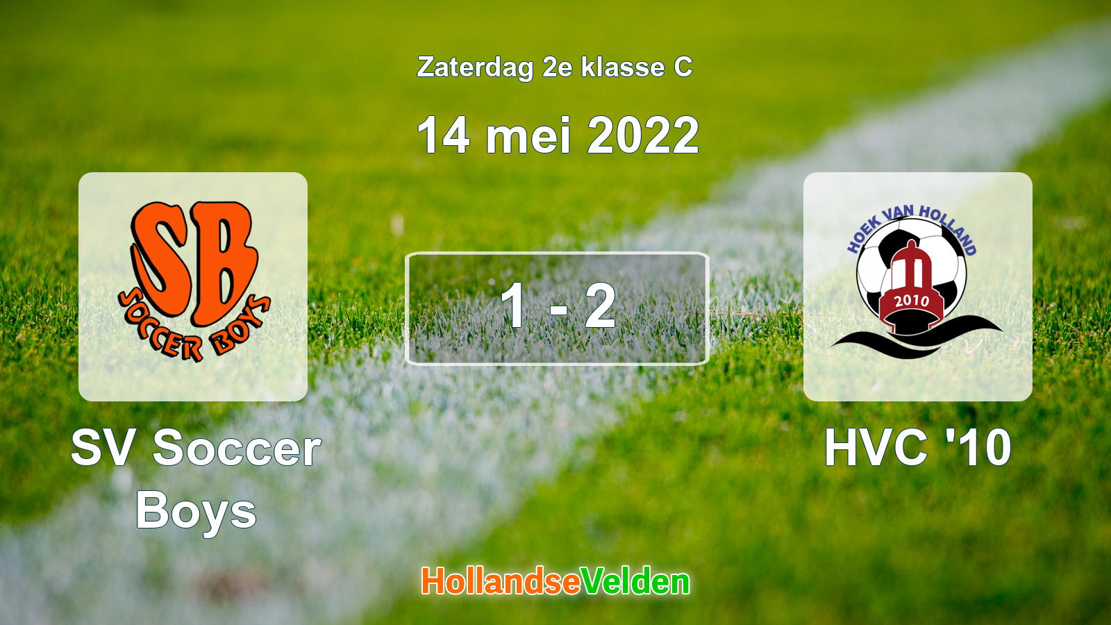 Gespeelde wedstrijd: SV Soccer Boys - HVC '10 1 - 2 (14 mei 2022)