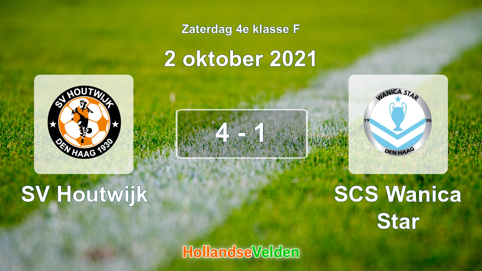 Gespeelde wedstrijd: SV Houtwijk - SCS Wanica Star 4 - 1 (2 oktober 2021)